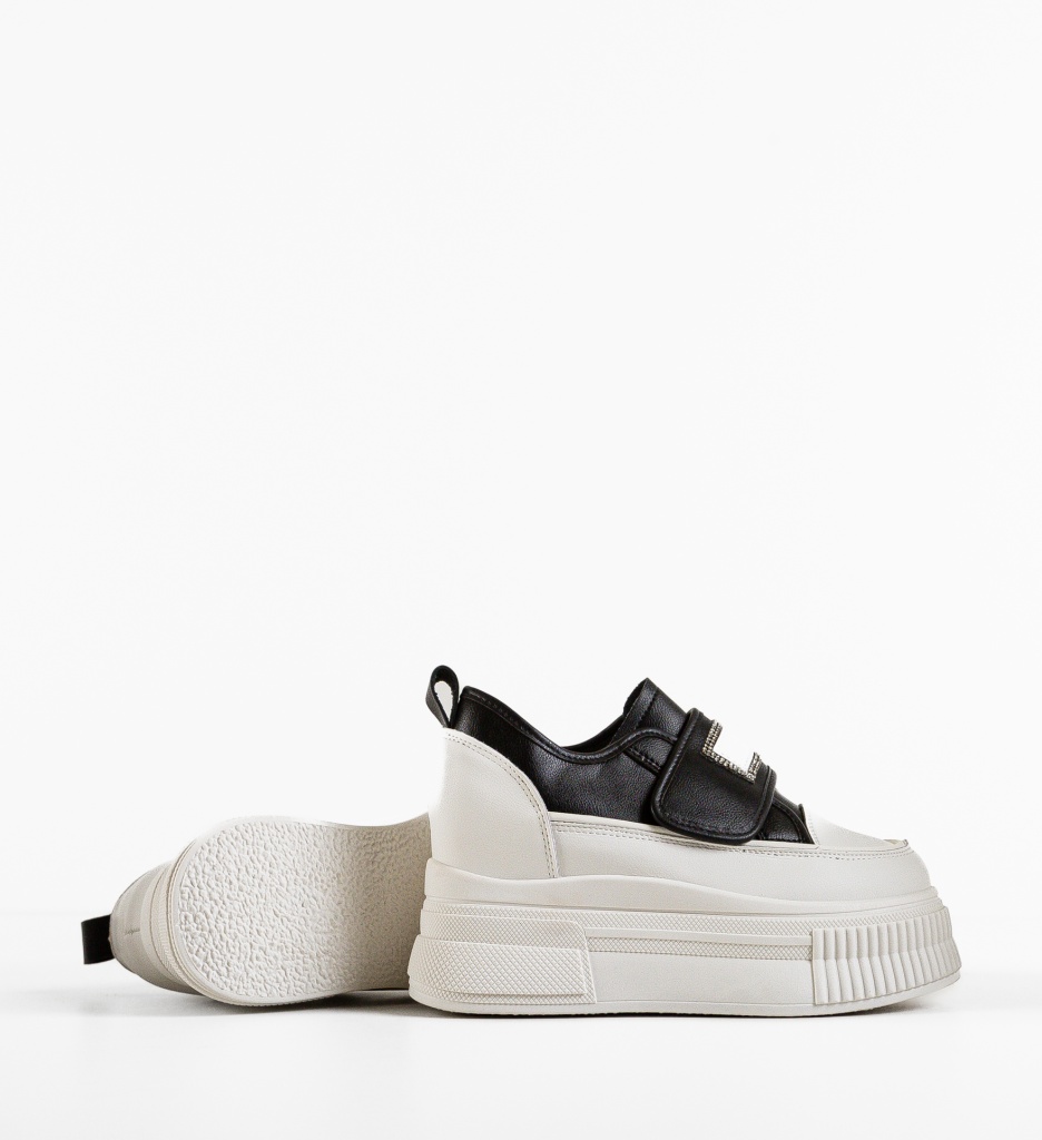 Sneakers dama Foreim Negre - 4 | YEO