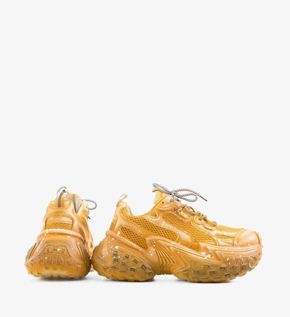 Sneakers dama Kannka Galbeni - 3 | YEO
