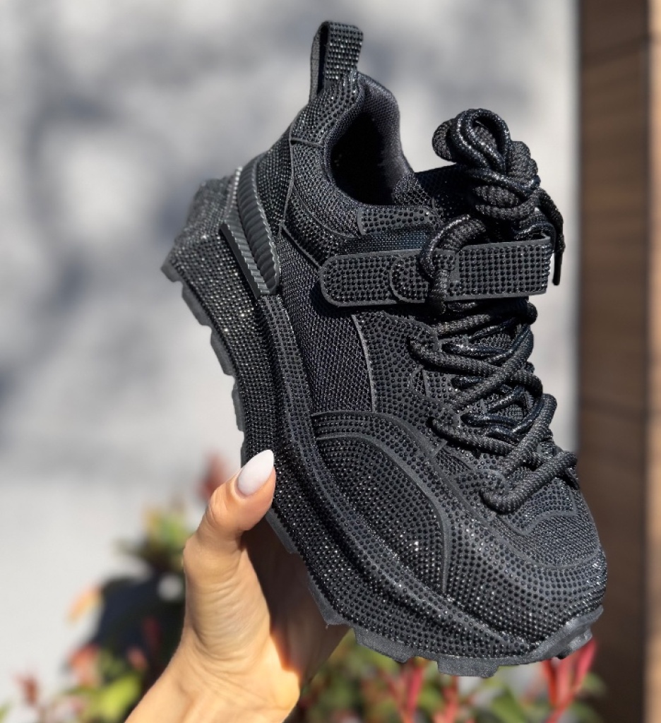 Sneakers dama Kombat Negri - imagine 2