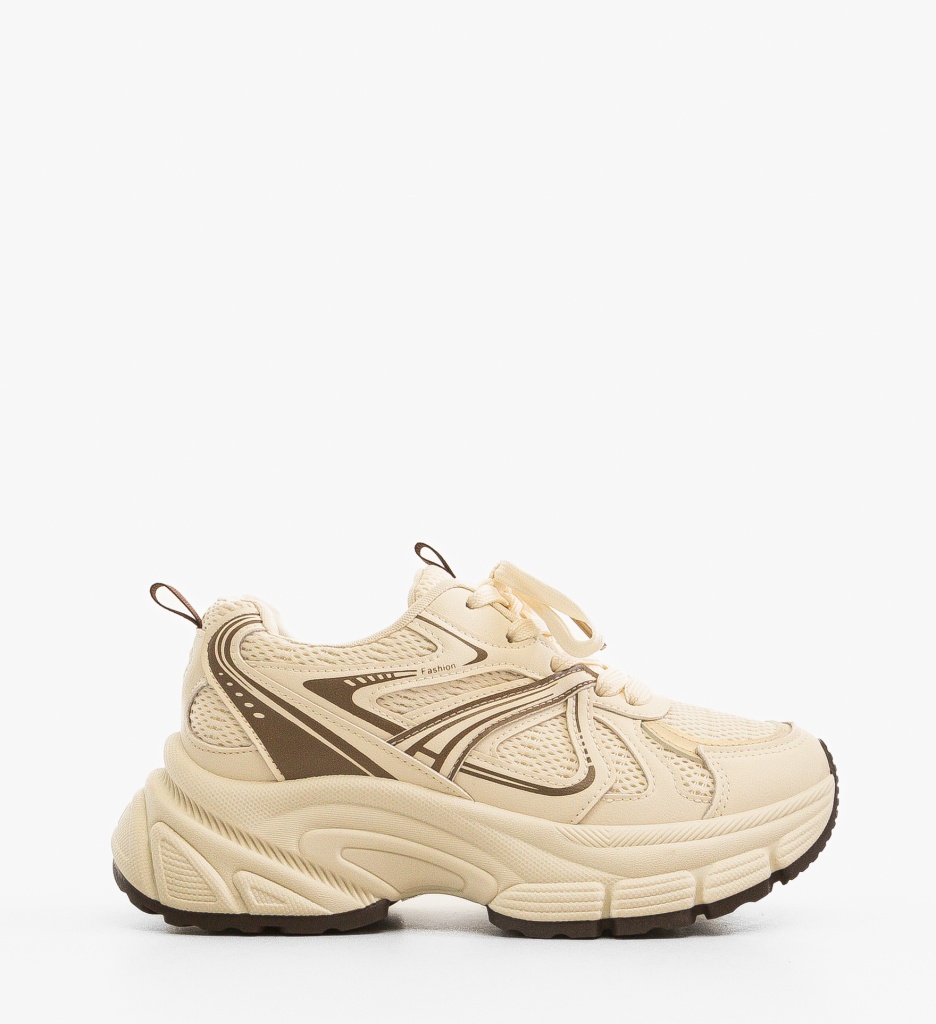Sneakers dama Liisa Bej 2 - 2 | YEO