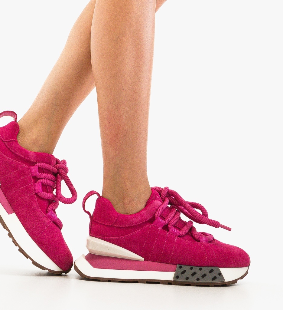 Sneakers dama Merle Fuchsia - 1 | YEO