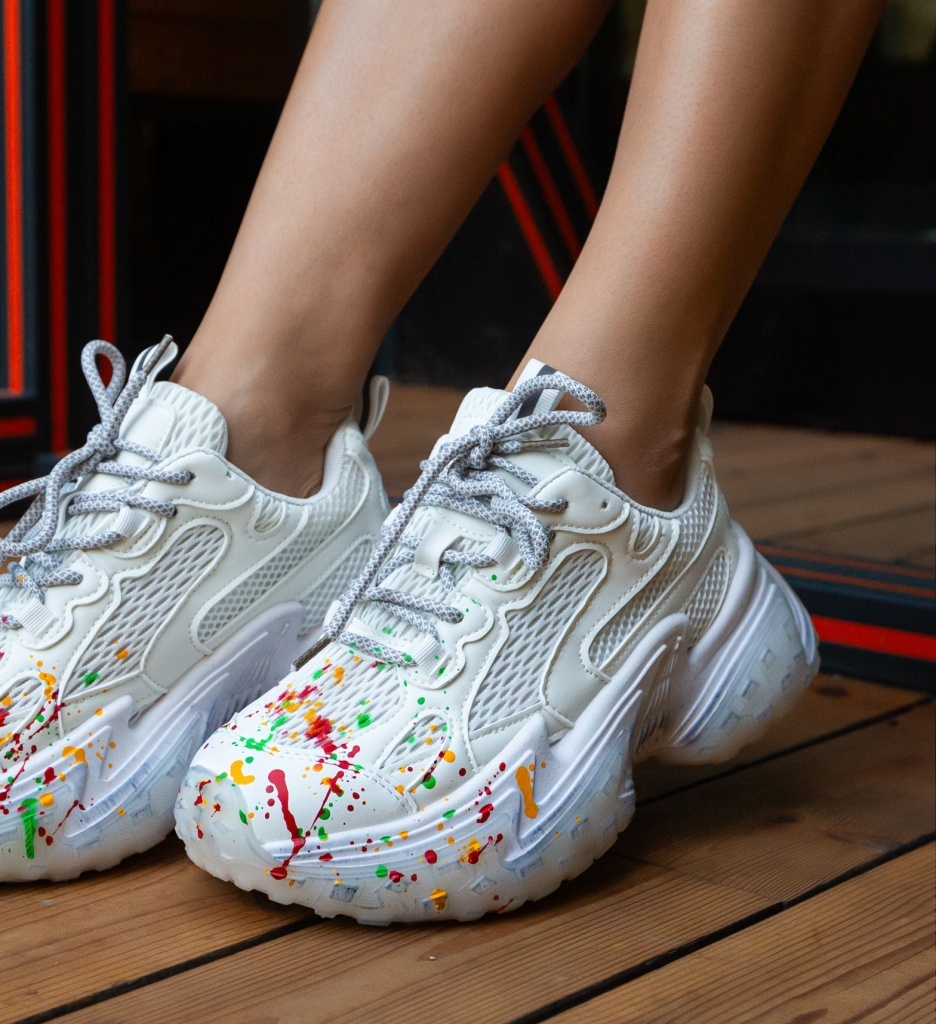 Sneakers dama Nanna Albi - 1 | YEO