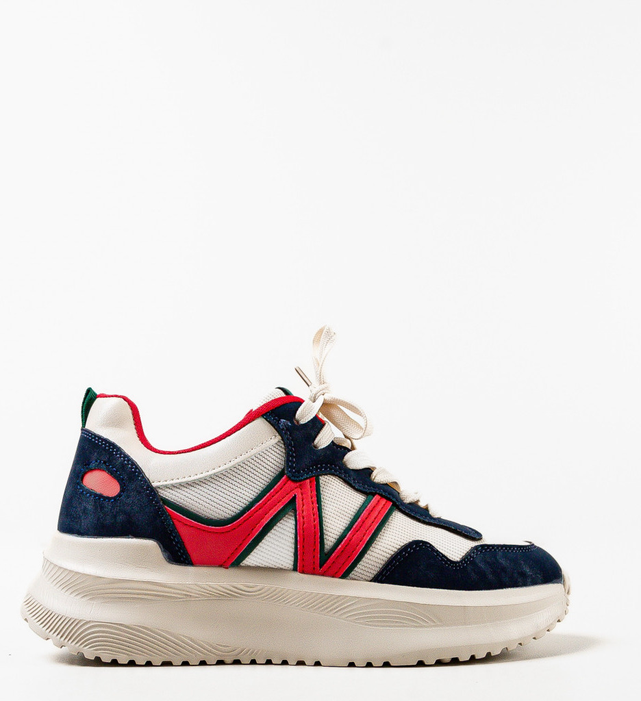 Sneakers dama Osborne Bleumarin - 3 | YEO