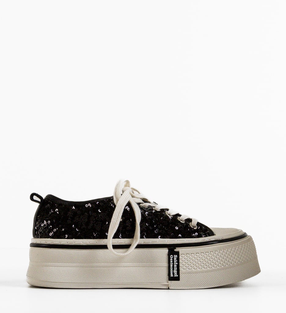 Sneakers dama Paiety Negri - 1 | YEO