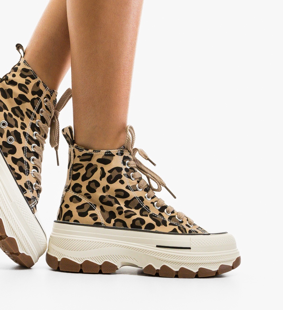 Sneakers dama Pusty Print - 3 | YEO