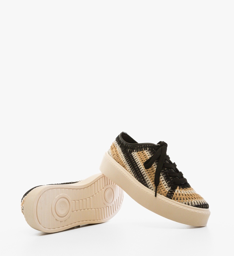 Sneakers dama Reinbou Negri - 3 | YEO