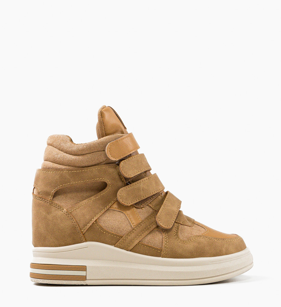 Sneakers dama Scott Khaki - 5 | YEO