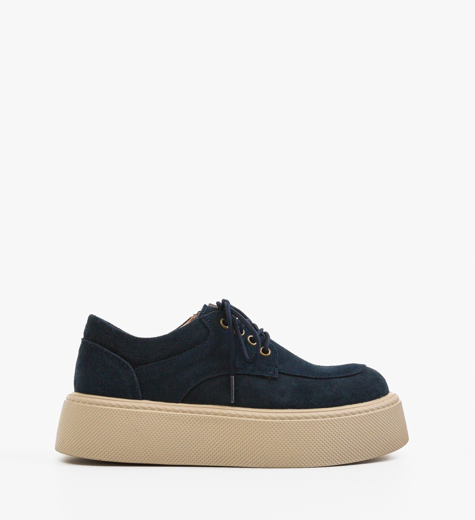 Sneakers dama Sweep Albastri - 5 | YEO