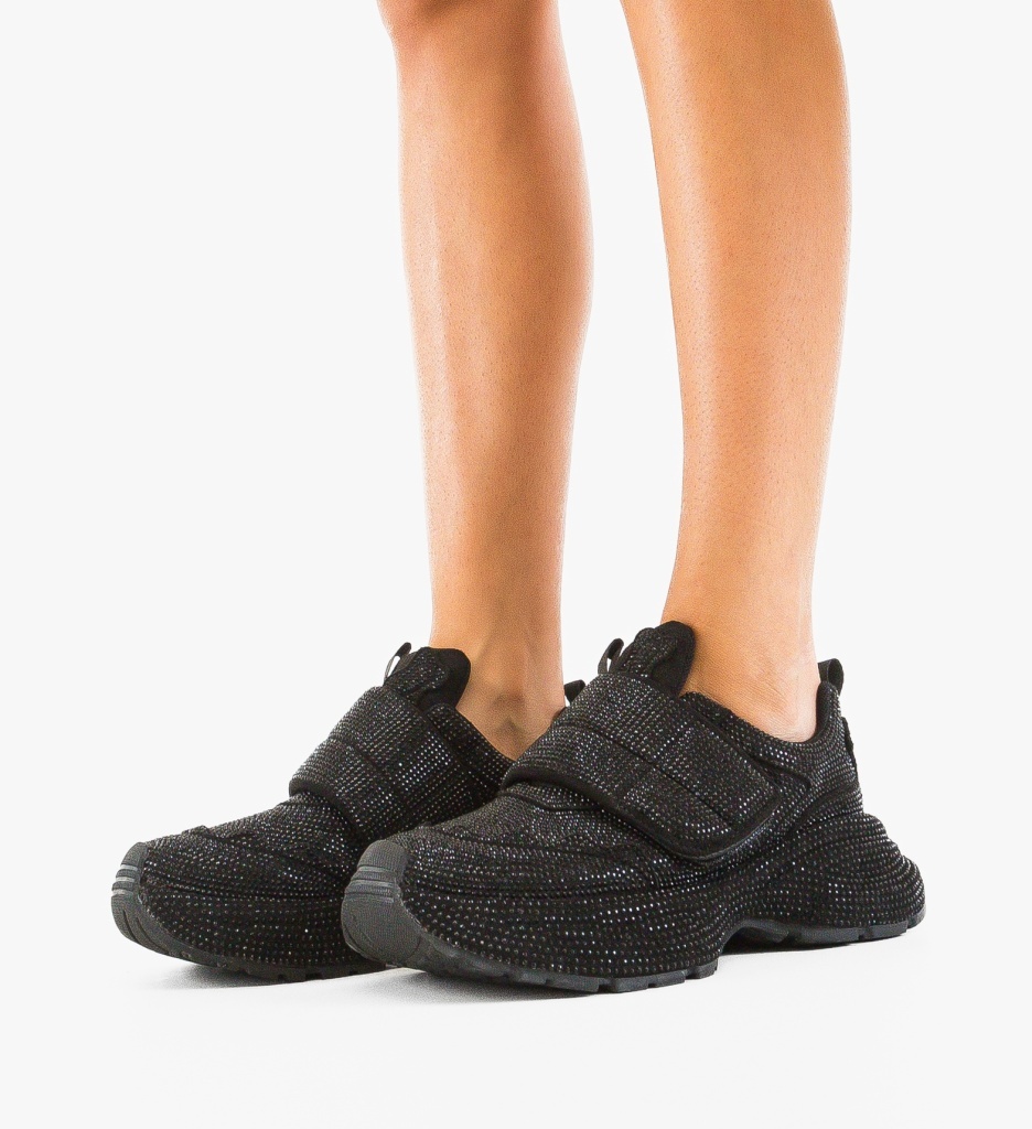Sneakers dama Tanba Negre - 3 | YEO