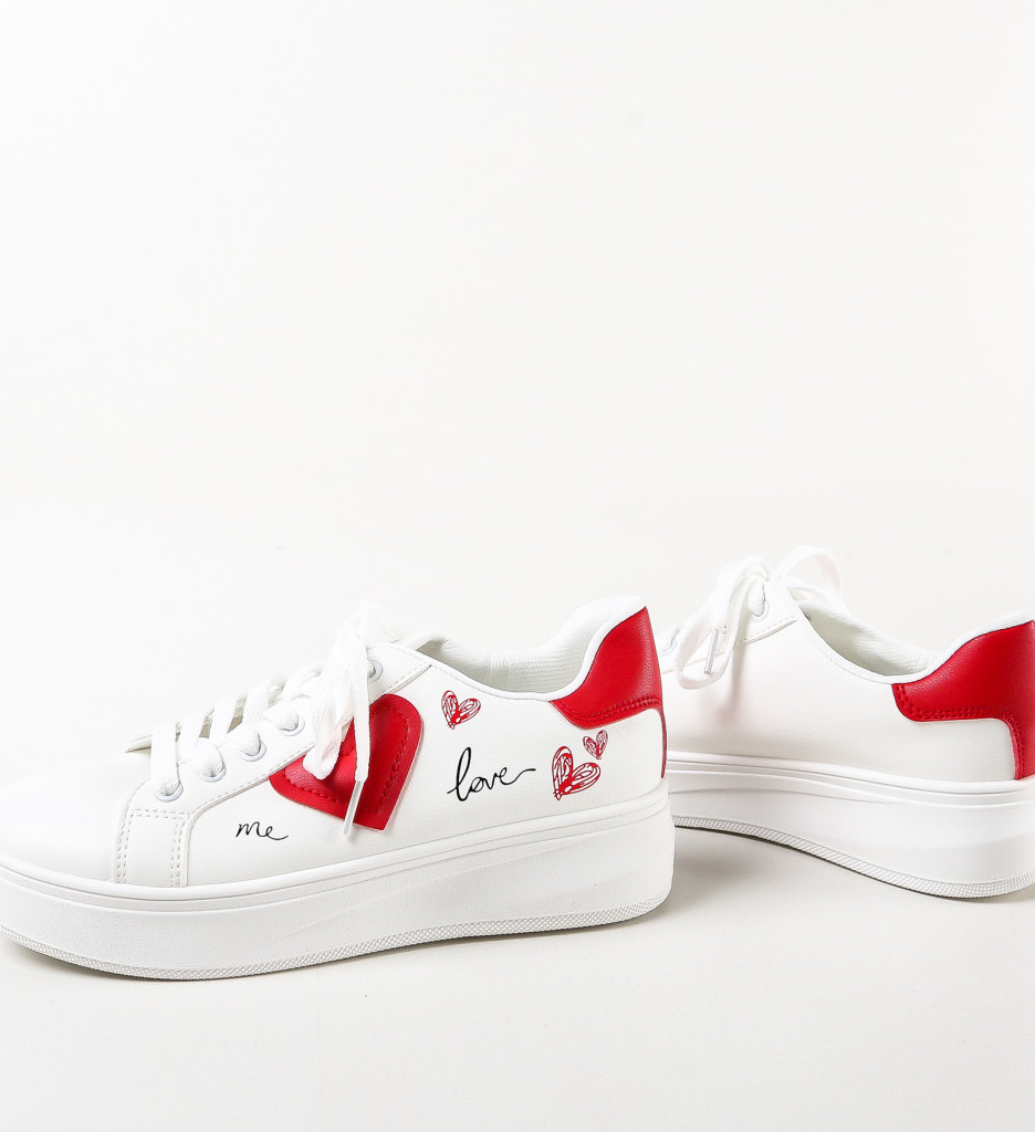 Sneakers dama Tares Albi 2 - 5 | YEO