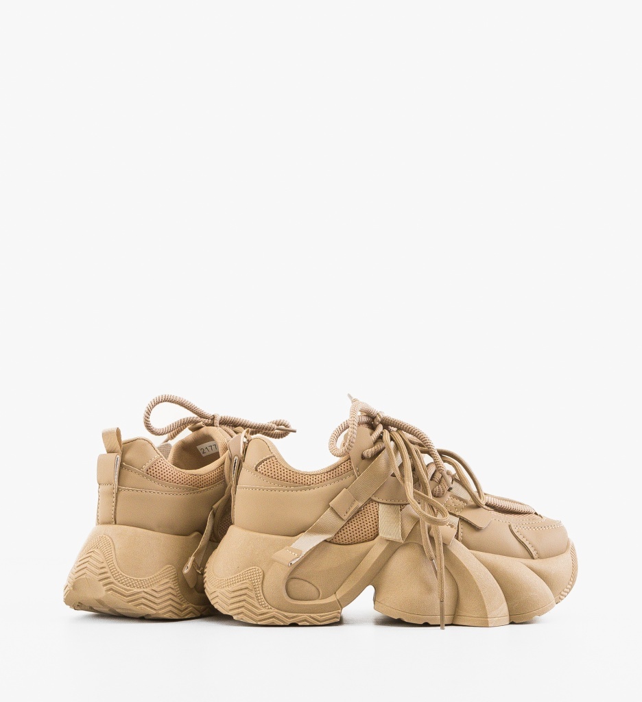 Sneakers dama Thild Khaki - 2 | YEO
