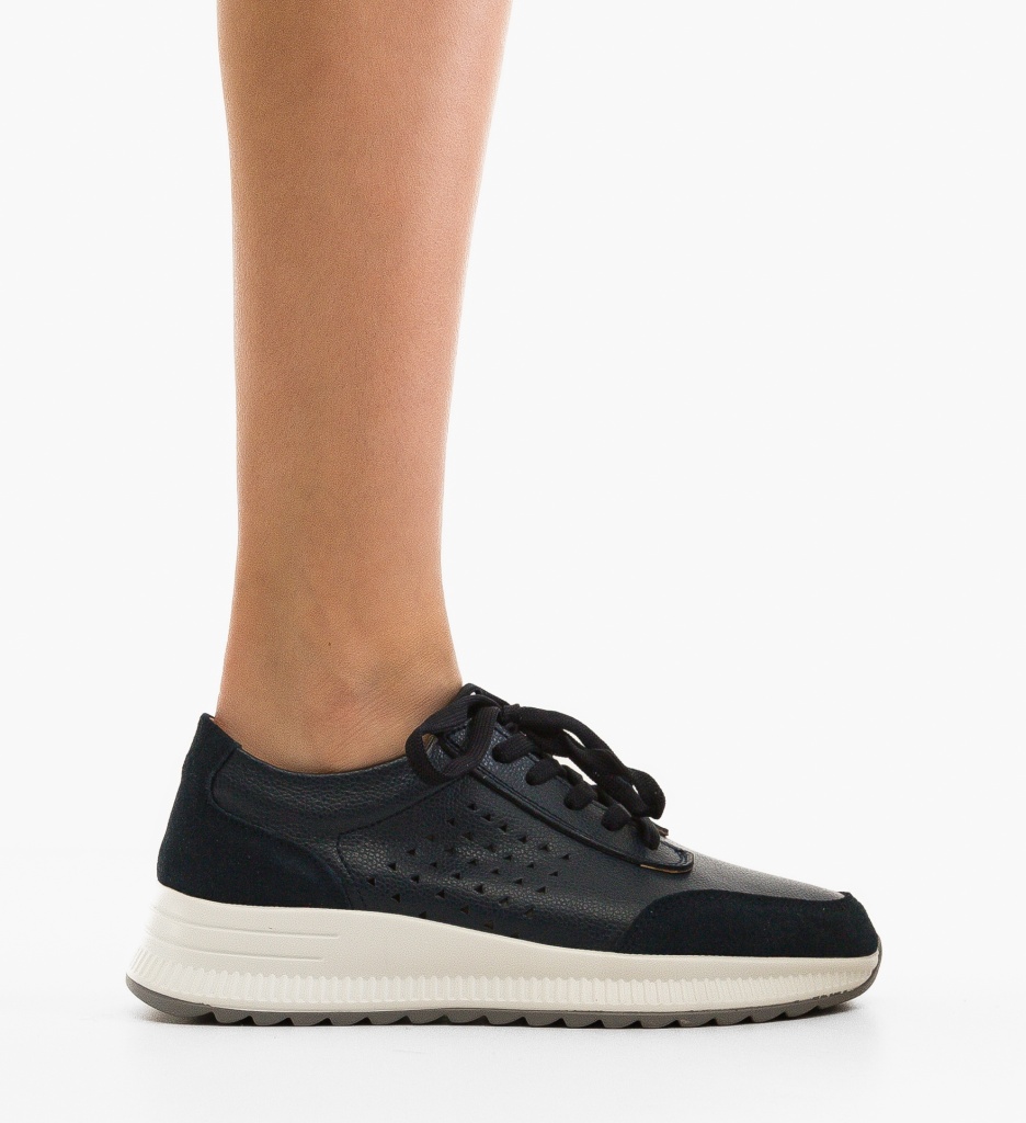 Sneakers dama Trybary Bleumarin - 3 | YEO