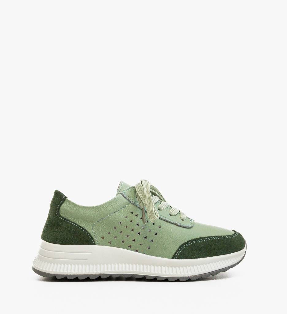 Sneakers dama Trybary Verzi - 3 | YEO
