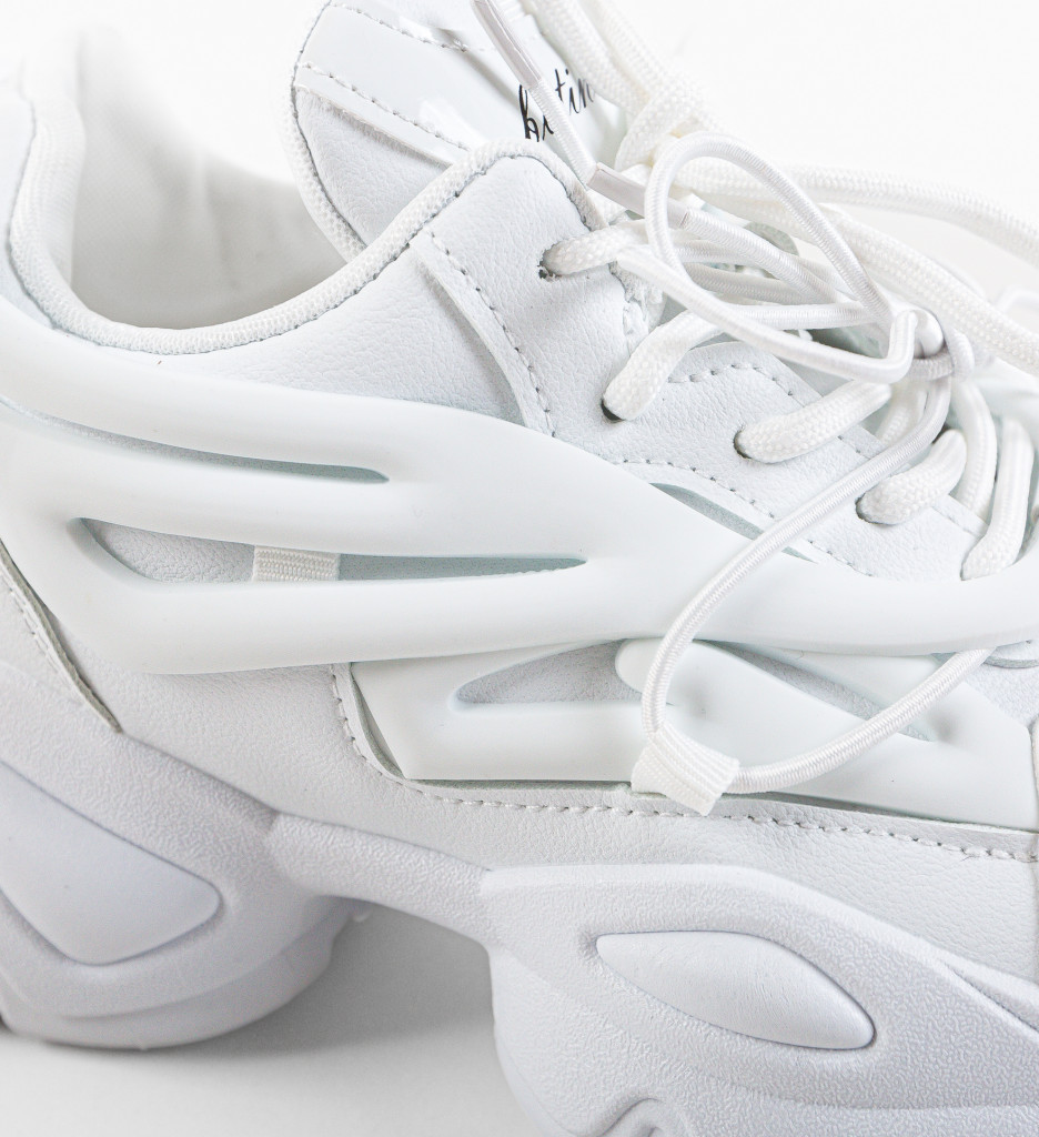 Poze Sneakers dama Vadazi Albi depurtat.ro 