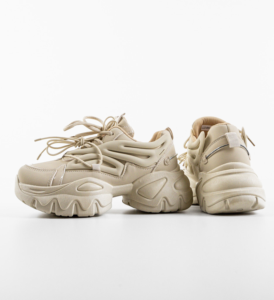 Poze Sneakers dama Vadazi Bej DePurtat