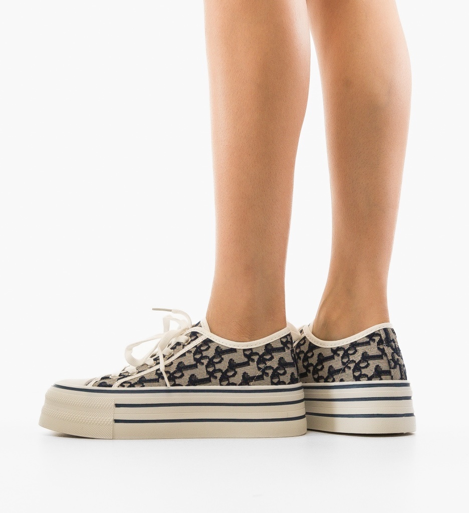 Sneakers dama Vidia Albastri - 1 | YEO