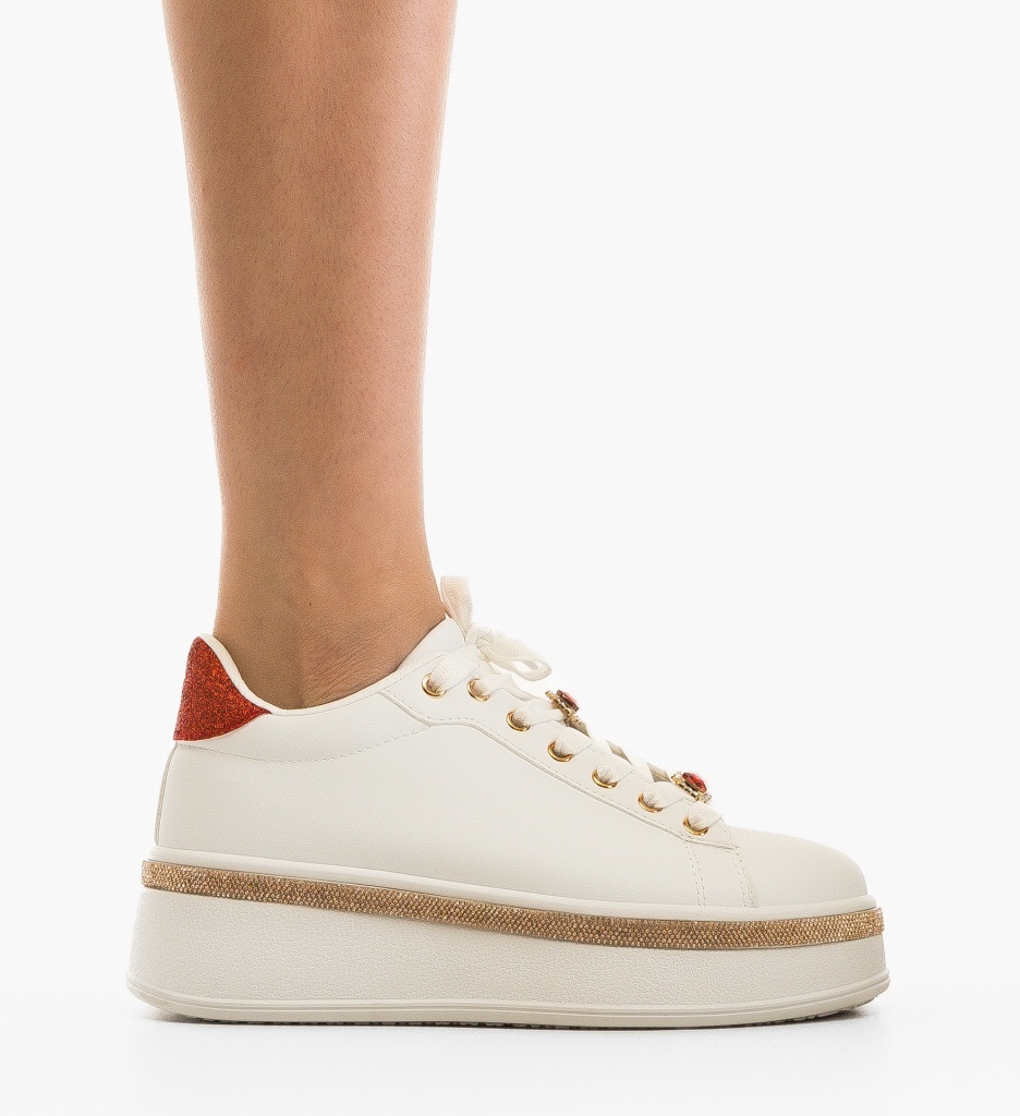 Sneakers dama Weland Rosii - 5 | YEO