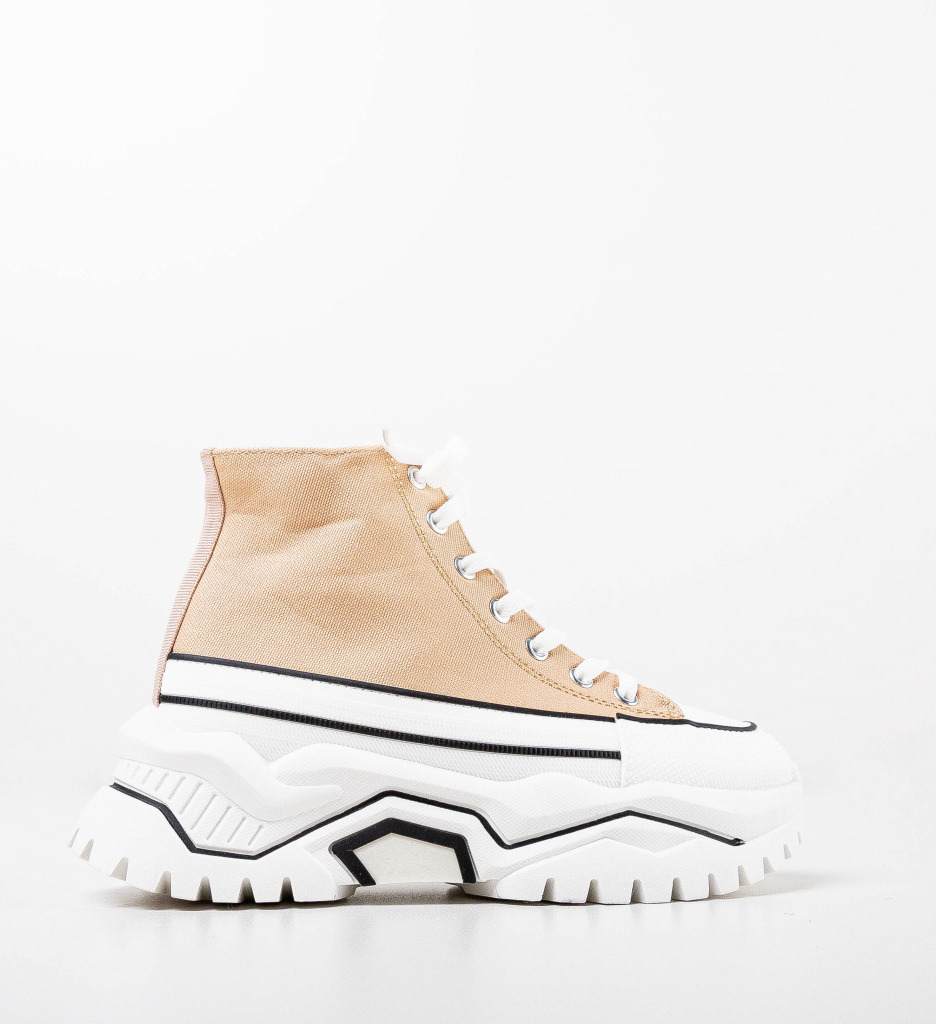 Sneakers dama Wolfe Khaki - 3 | YEO