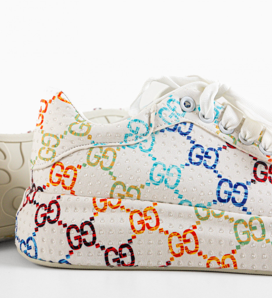 Poze Sneakers dama Zima Albi depurtat.ro 