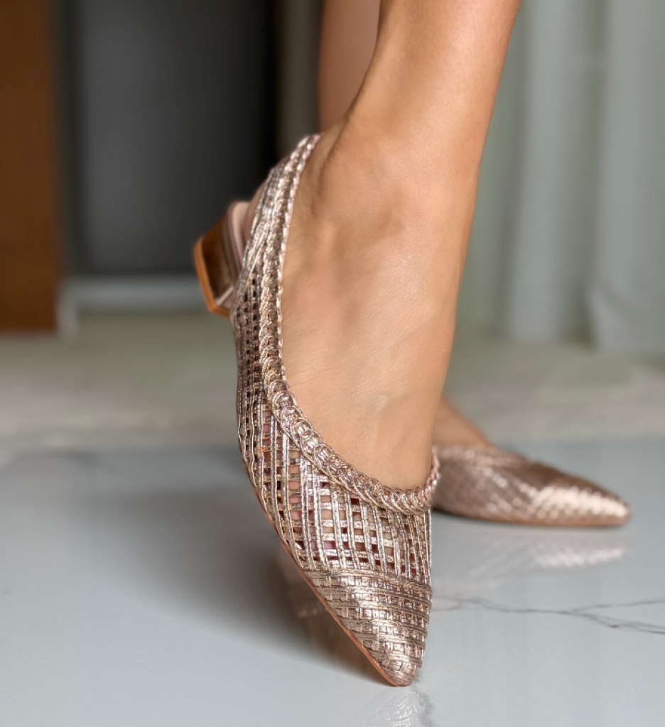 Balerini dama Frenchie Bronz - 2 | YEO