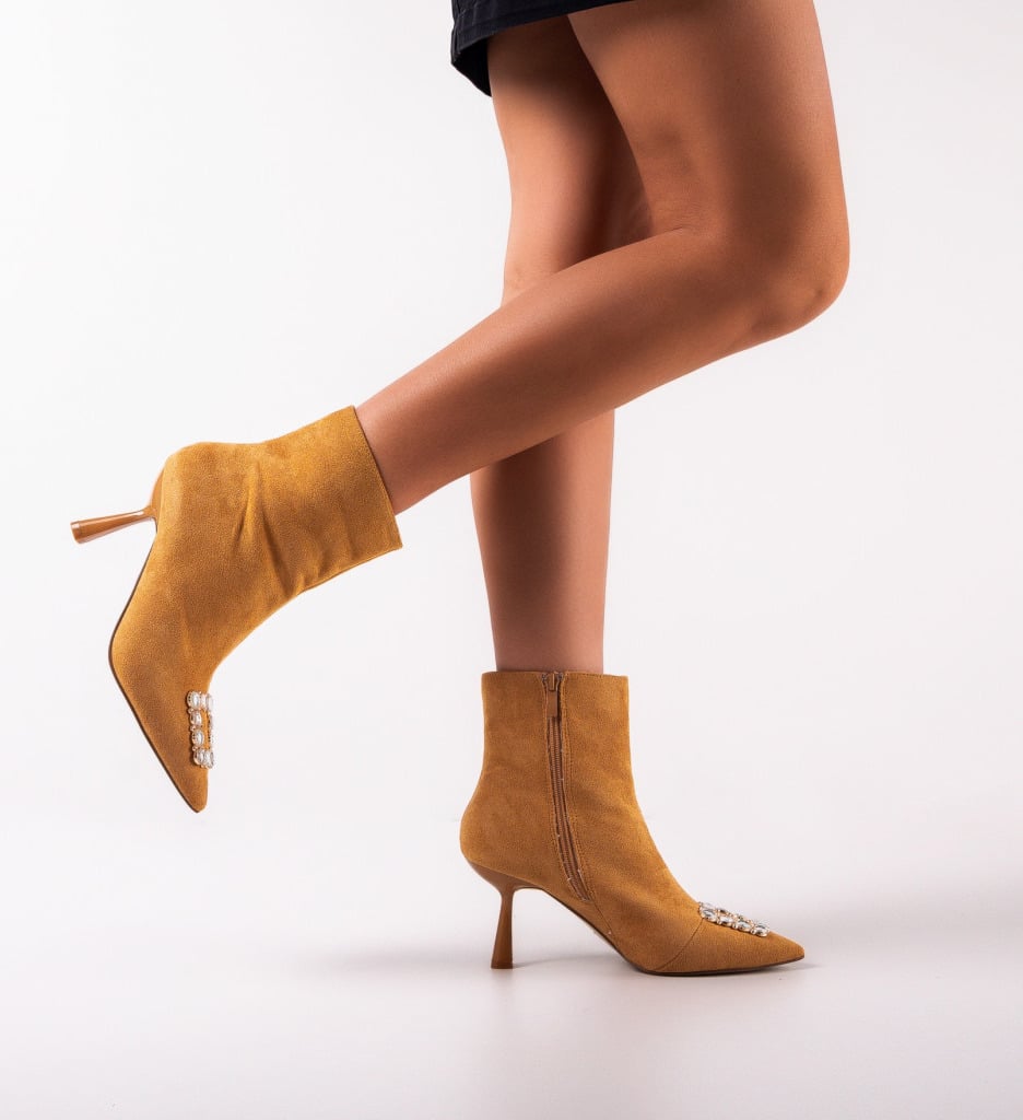 Botine dama Bettos Camel - 2 | YEO