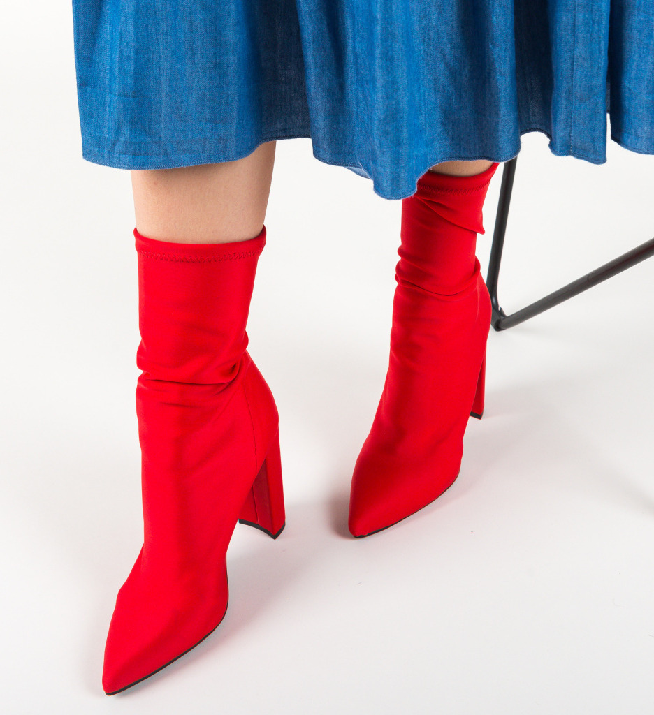 Botine dama Beuf Rosii - 2 | YEO