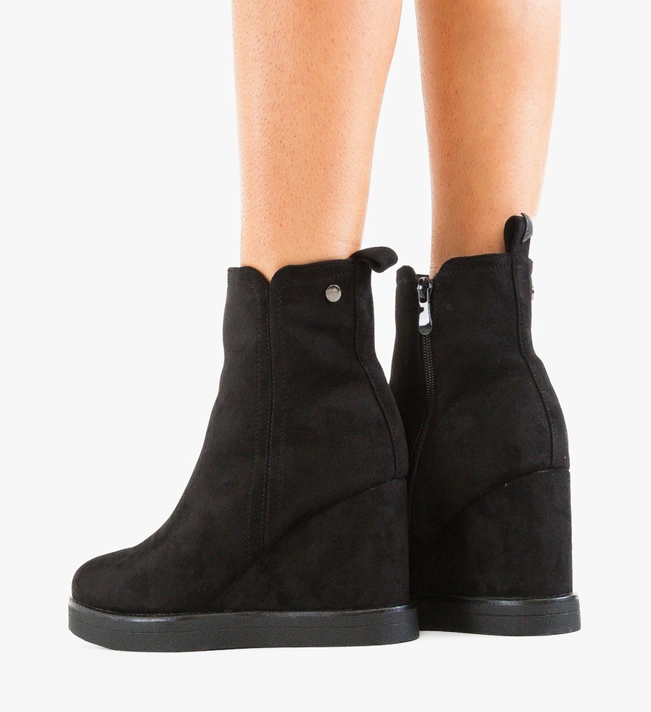 Botine dama Bozzy Negre