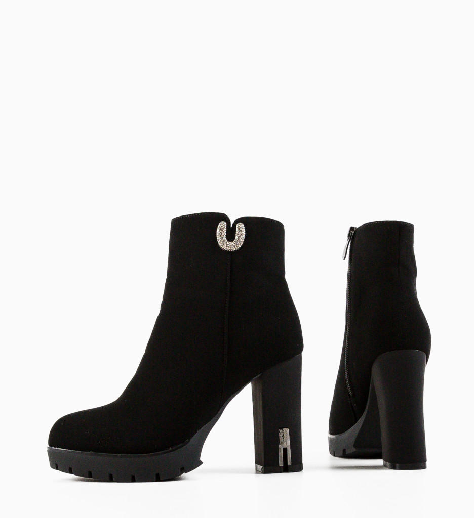 Botine dama Cars Negre