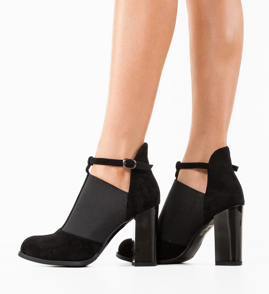 Botine dama Celeste Negre 2 - 2 | YEO