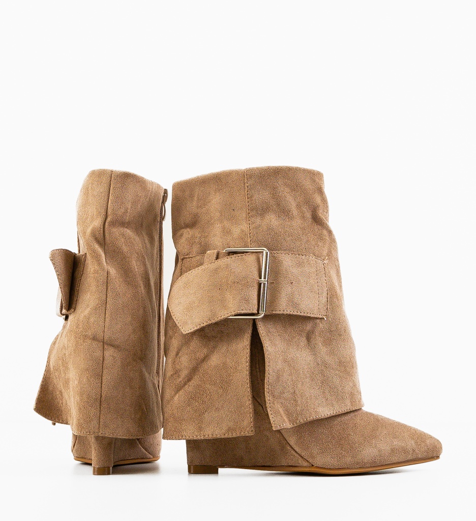 Botine dama Cormac Khaki - 4 | YEO