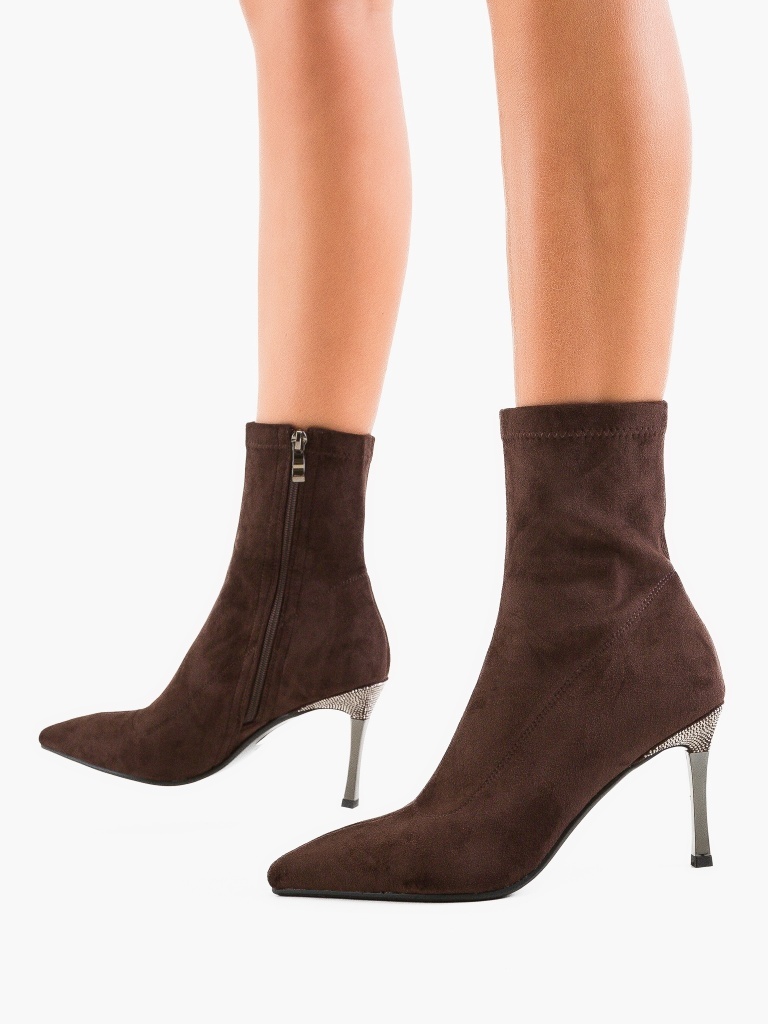 Botine dama Crebb Maro