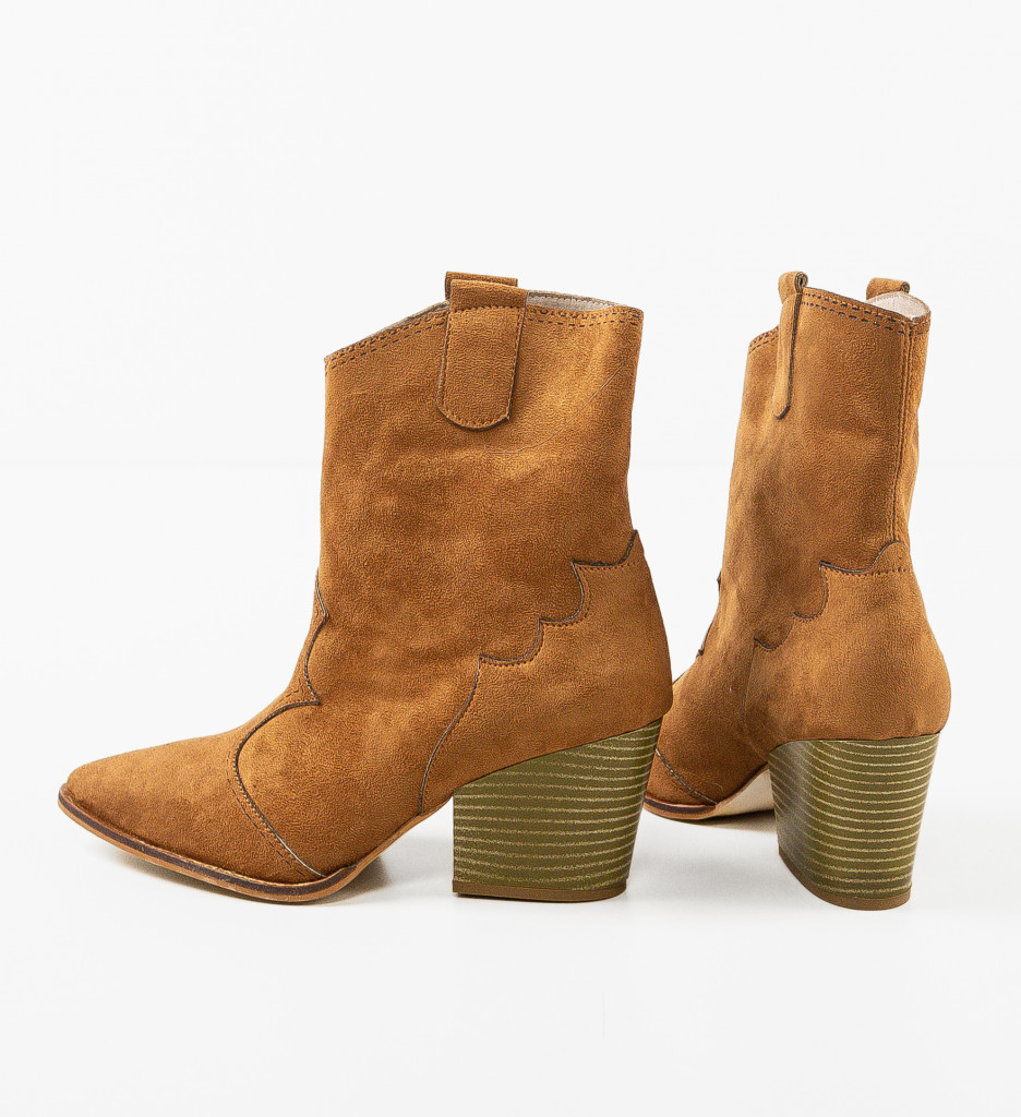 Botine dama Dalay Camel 2 - 4 | YEO