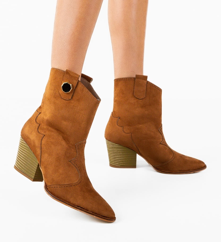 Botine dama Dalay Camel 3