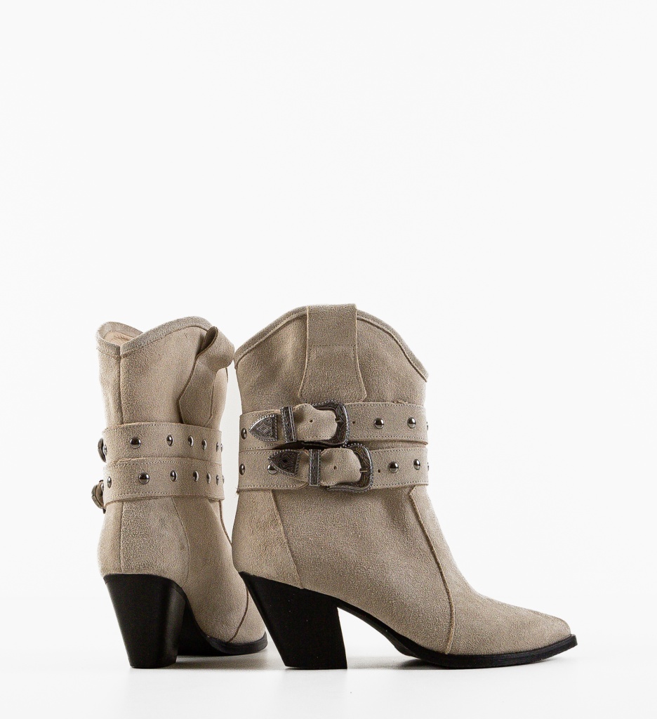 Botine dama Destina Gri - 5 | YEO