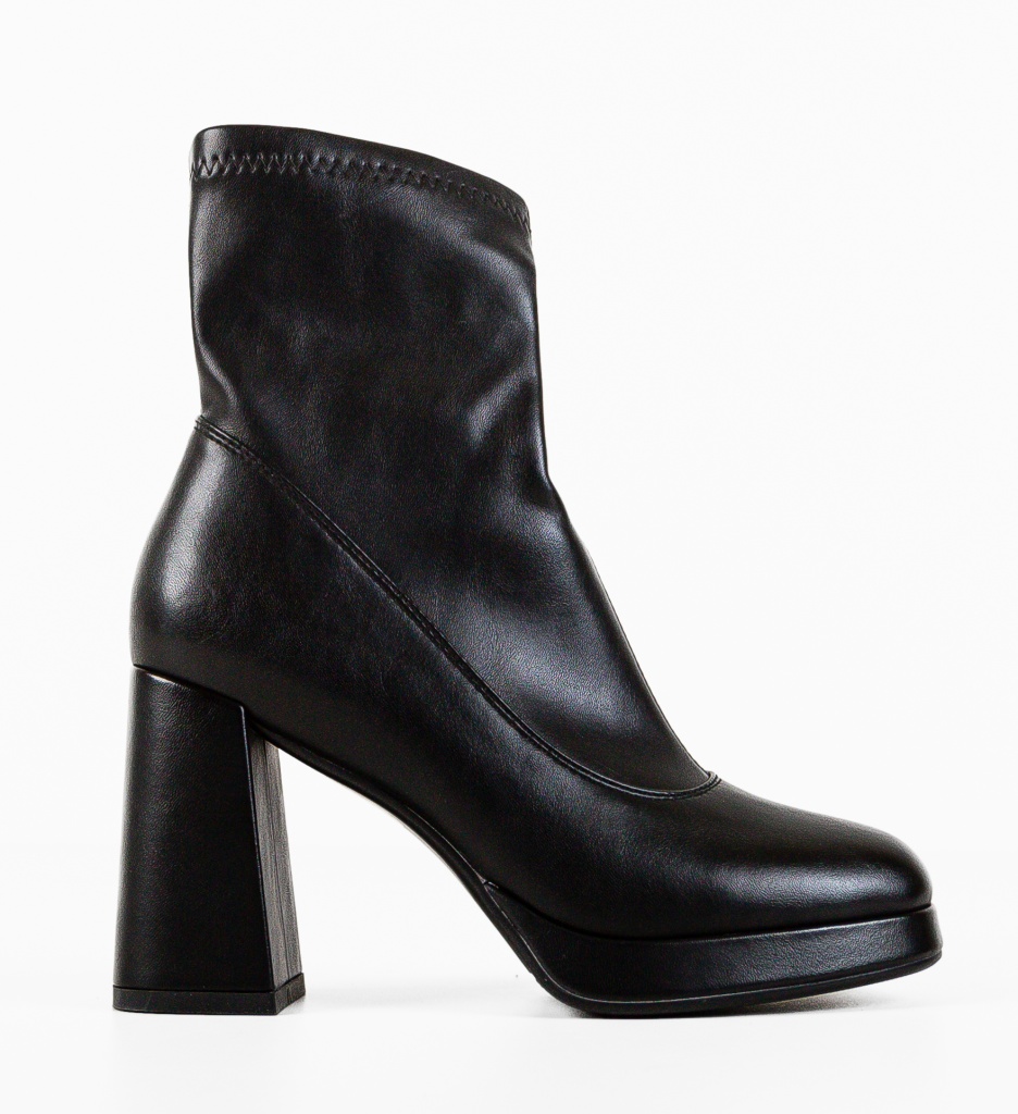 Botine dama Gafabb Negre - 3 | YEO