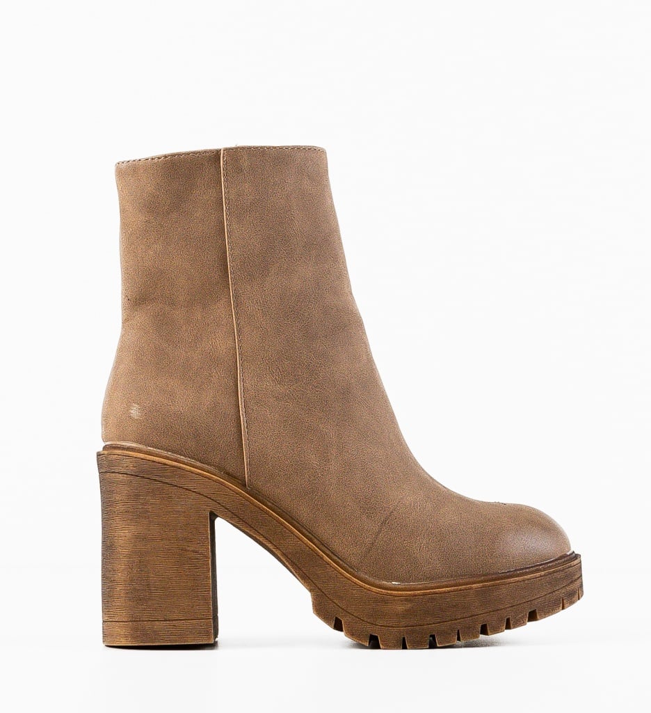 Botine dama Guevara Khaki - 4 | YEO