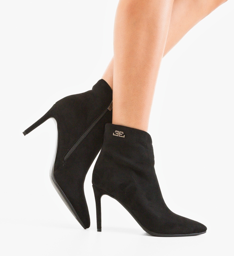 Botine dama Hemz Negre