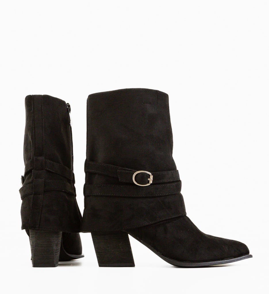 Botine dama Heyman Negre - 5 | YEO