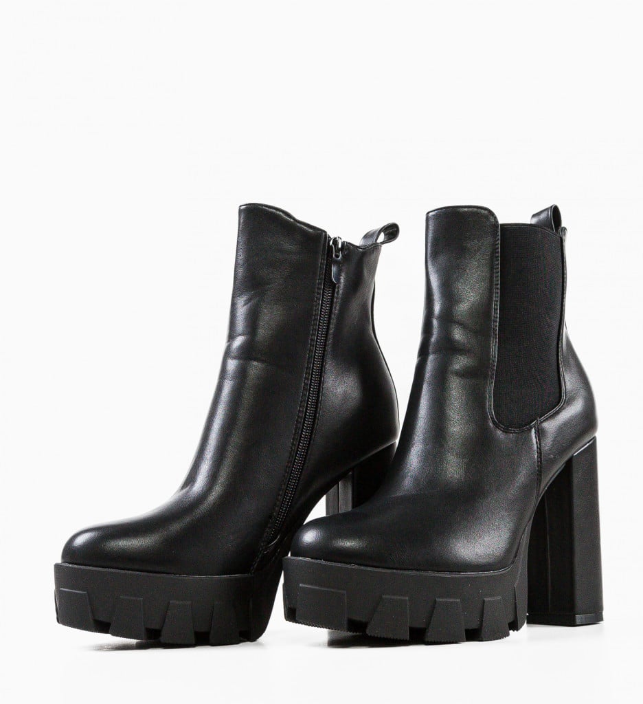 Botine dama Hull Negre - 5 | YEO