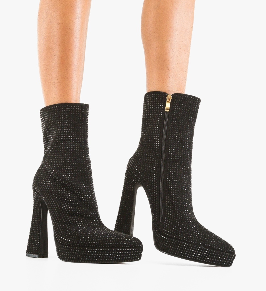 Botine dama Iram Negre