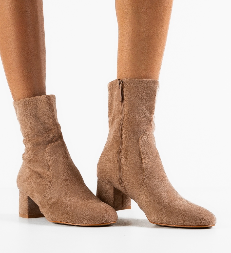 Botine dama Ismael Khaki - 1 | YEO