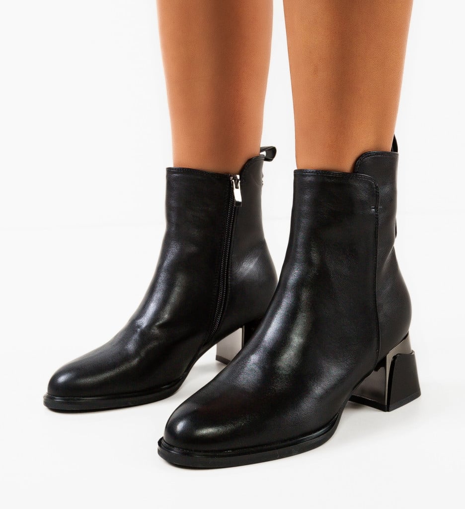 Botine dama Issy Negre - 1 | YEO