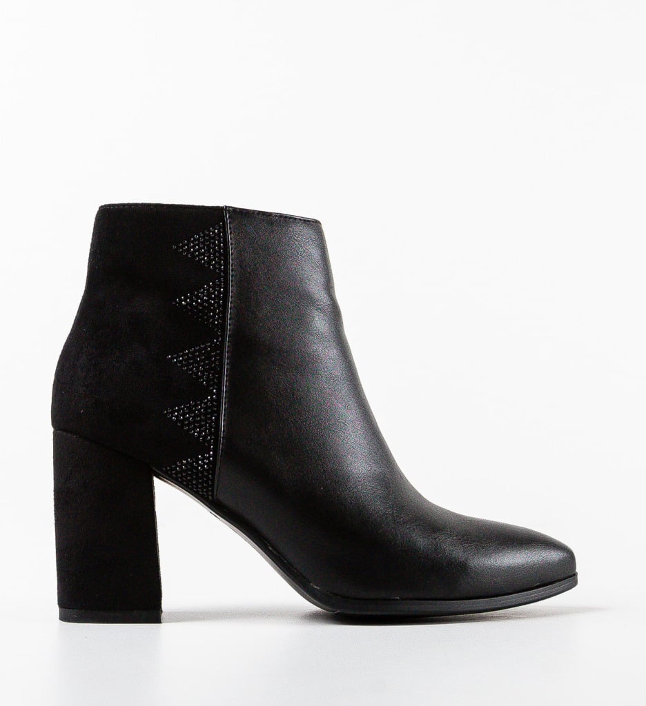 Botine dama Kamal Negre - 4 | YEO