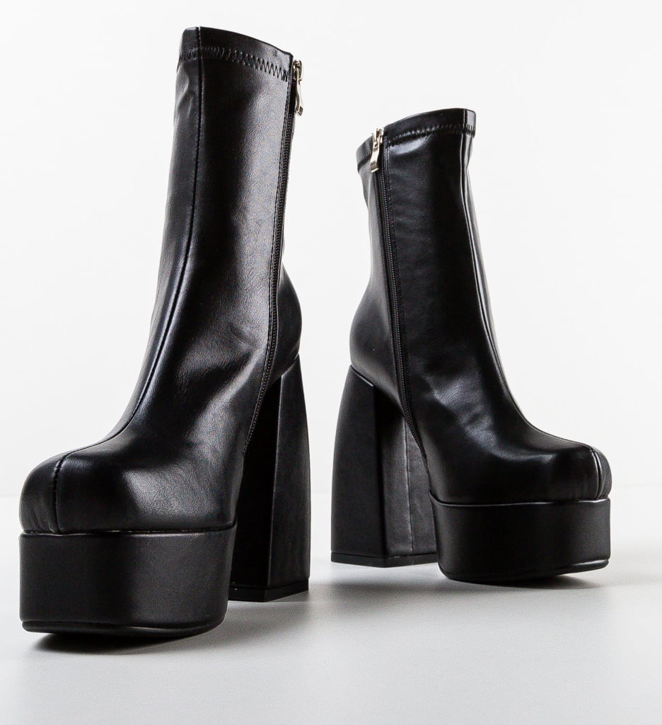 Botine dama Katey Negre - 5 | YEO