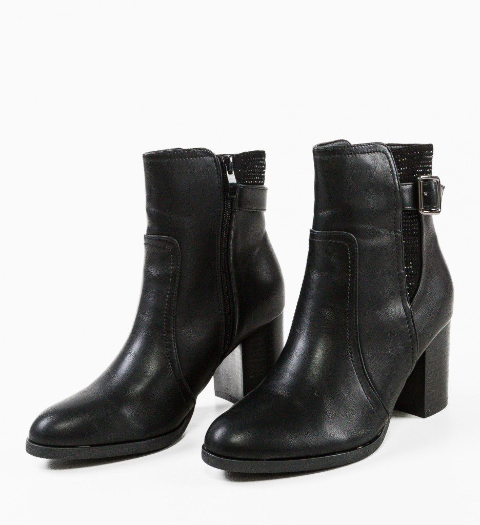 Botine dama Kiana Negre - 5 | YEO