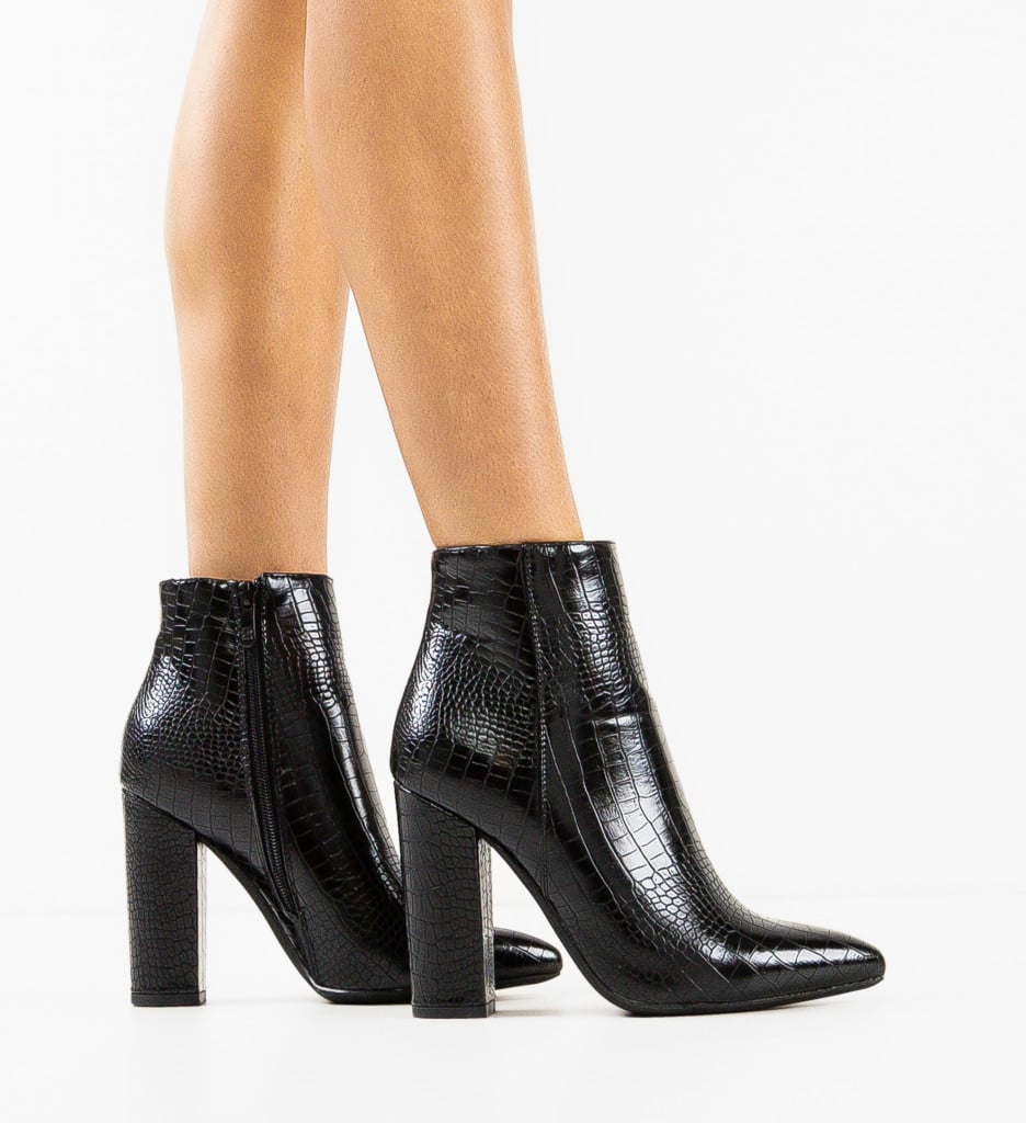 Botine dama Leland Negre - 1 | YEO