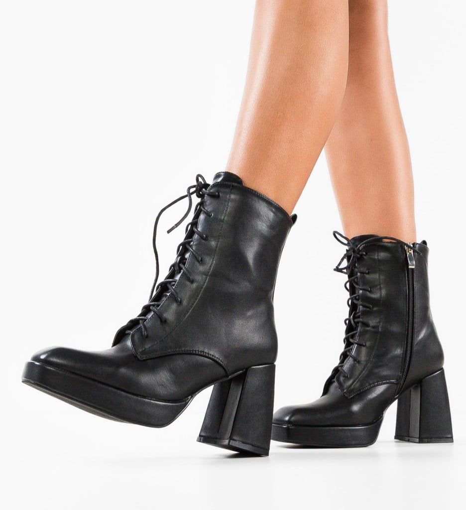 Botine dama Lera Negre - 1 | YEO