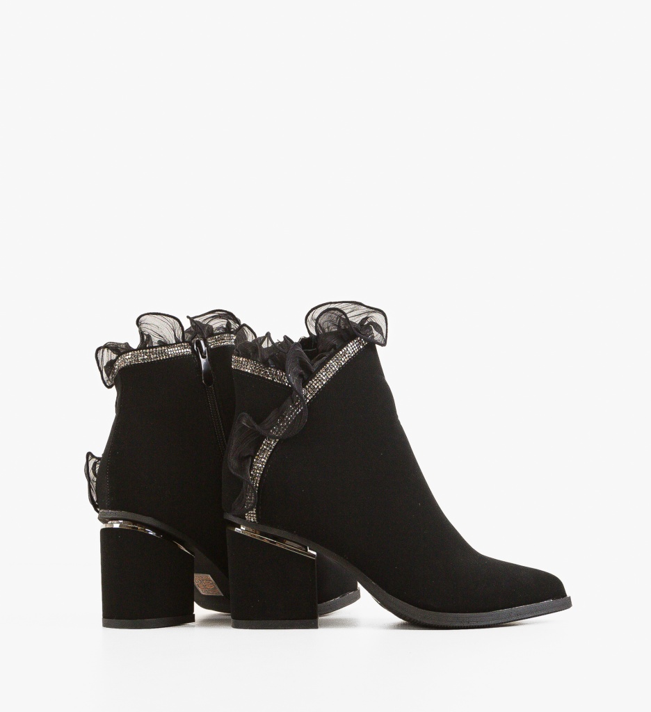 Botine dama Levine Negre - 3 | YEO