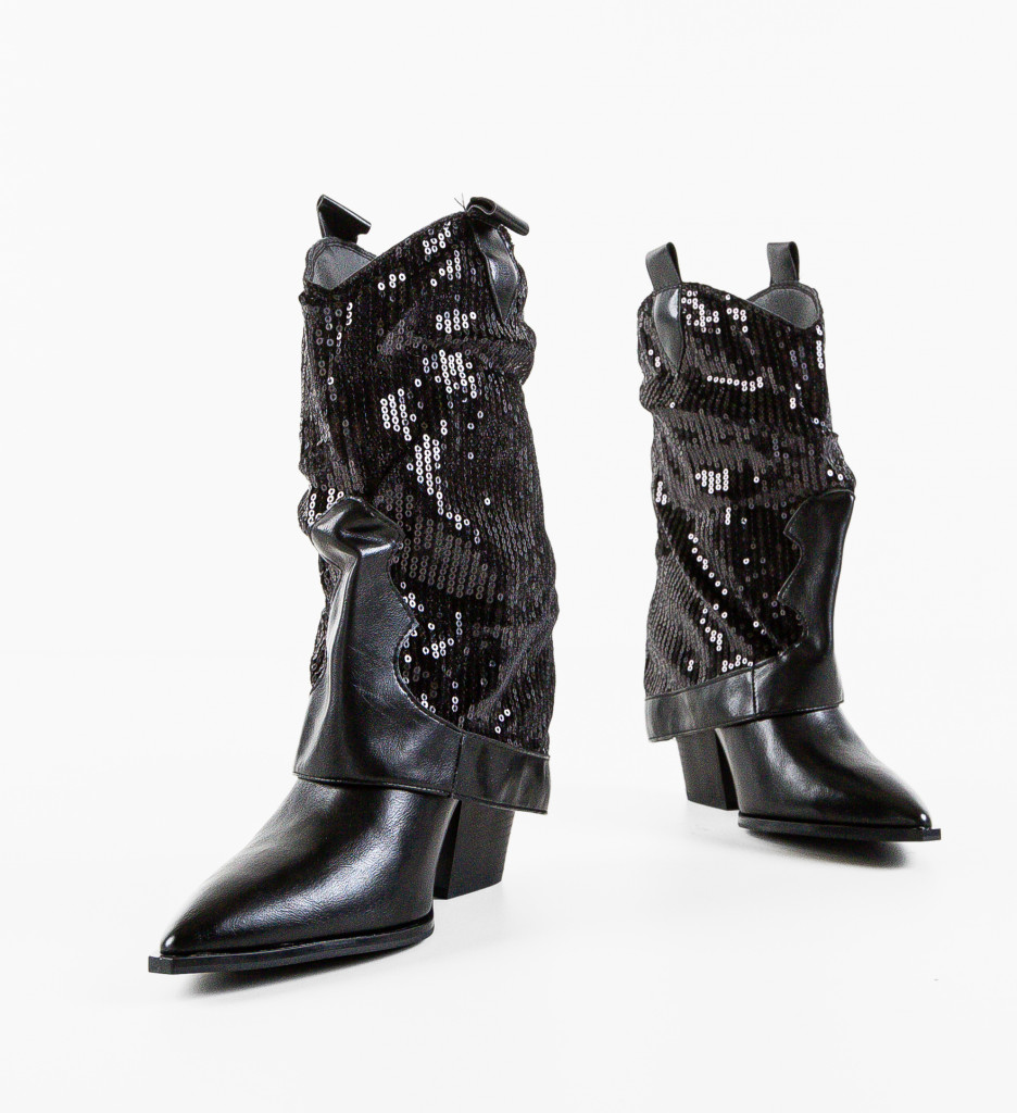 Botine dama Lizot Negre - 4 | YEO