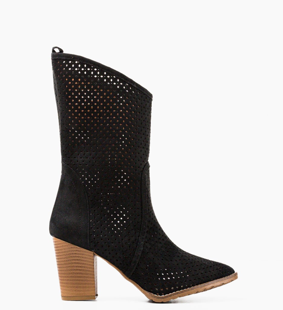 Botine dama Lololi Negre - 1 | YEO